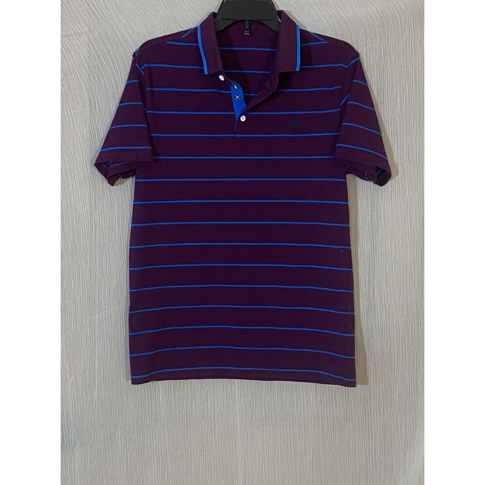 Polo Ralph Lauren Boys Striped Short Sleeve Polo Shirt Size L Classic Fit